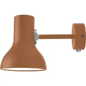 Anglepoise Type 75 Mini Wandlampe mit Schalter, rostbraun - , Type 75 Mini, dimmbar, Braun / Rost, für Wohnzimmer, Metall, Design