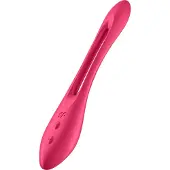 Satisfyer Elastic Joy - wiederaufladbarer, flexibler Partner-Vibrator (rot)