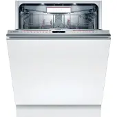 Bosch Serie 8 SMV8YCX01E, Voll integriert, Standardgröße (60 cm), Silber, Tasten, TFT, 1,75 m