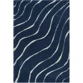 Safavieh | Teppich Raton blau Kunstfaser 230x160 cm | NADUVI