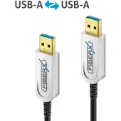 FiberX FX-I540-050 AOC Glasfaser Kabel USB 3.1 A/B 50m