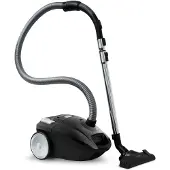 Inventum ST306ZZA Staubsauger – Staubbeutel 3 Liter – Schwarz, 700 W, Zylinder-Vakuum, Trocken, Staubbeutel, 3 l, HEPA