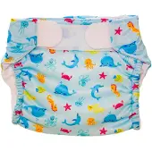 Freds Swim Academy Freds Waschbare Schwimmwindel Blau 4-9kg (Größe 1)