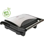 Aigostar Panini Maker 1000W Stainless Steel VDE