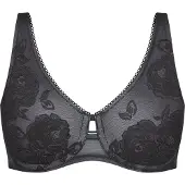 Triumph Nicht geformter BH Wild Rose Sensation | Grösse: 95G | Farbe: Schwarz