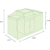 Perel Garden Grillabdeckung 135 cm