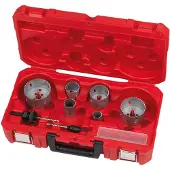 Milwaukee Bi-Metal Contractor Holesaw Set Bi-Metall Contractor Lochsägen - Sets