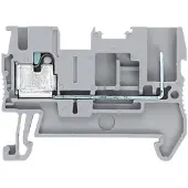 Siemens 8WH51002PF00 Hybrid-2, 5mm2, 2, 5 mm2, 5, 2mm Breite grau COMBI und IPO Anschluss - 50 Stück