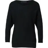 GUESS Pullover Adele Bat Sleeve Schwarz