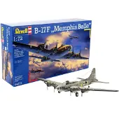 Revell B-17F Memphis Belle, Fixed-wing aircraft model, Montagesatz, 1:72, Boeing B-17, Kunststoff, Second World War