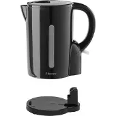 Bestron Wasserkocher mit Kochstopp-Automatik, 1,7 Liter, 2200 Watt, Schwarz