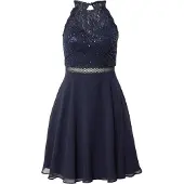 Vera Mont Cocktailkleid mit Spitze in Night Sky | Gr.: 40