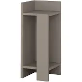 Decortie | Nachttisch Fiep braun Spanplatte 25x60x25 cm | NADUVI
