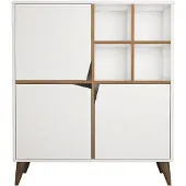 Hannah Home | Sideboard Pulse Wit Spaanplaat 100x115x30 cm | NADUVI