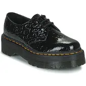 Dr. Martens 1461 Quad 3-eye Patent Lamper Leopard Embross Schuhe
