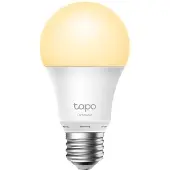 TP-LINK Tapo Intelligente E27-Glühbirne, dimmbar, Intelligentes Leuchtmittel, WLAN, Weiß, Gelb, 802.11b, 802.11g, Wi-Fi 4 (802.11n), LED, E27