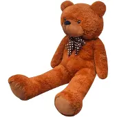 vidaXL Teddybär Kuscheltier Plüsch Braun 242 cm