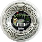 Solinco Tour Bite Soft Tennissaitenrolle Hellsilber (18 Silber)