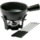 Boska Fondue-Set Nero Black / Silver