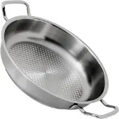 Fissler Servierpfanne "ORIGINAL-PROFI COLLECTION Servierpfanne (ohne Deckel)" Edelstahl 18/10 1 Stk. tlg. mit breitem Schüttrand, Kaltmetallgriffen. Made in Germany