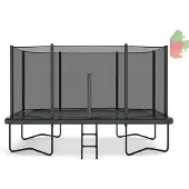 Akrobat Rechteckige trampolin Primus Challenger Plus 335x244 cm mit Sicherheitsnetz