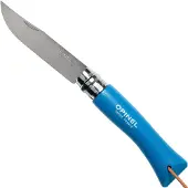 Opinel Trekking No. 07RV Taschenmesser, cyan
