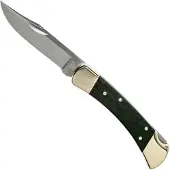 Buck Knives Folding Hunter 110 Taschenmesser, leather belt pouch