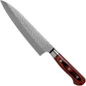 Sakai Takayuki 33-Layer Damascus Kochmesser 18 cm, Mahagoni