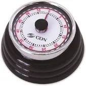 Cdn Küchenuhr Retro Schwarz