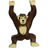 Holztiger Schimpanse, stehend