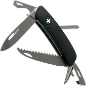 Swiza D06 Schweizer Taschenmesser, schwarz