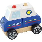 Vigatoys Viga 50201 Klocki Auto Policyjne