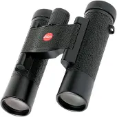 Leica ULTRAVID 10x25 Fernglas, schwarz, mit Lederbezug