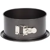 Patisse Springende Form mit hohem Rand 18 cm Stahl anthrazit