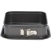 Patisse Springende Form quadratisch 24 x 24 x 9,5 cm stahlgrau