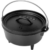 Lodge Camp Dutch Oven mit Deckel L8CO3, Fassungsvermögen ca. 1,9 L