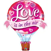 Folat Folienballon ' Love is in der Luft“ – 107 cm