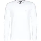 Tommy Hilfiger Stretch Slim Fit Tee White Größe: 3XL | Basic T-Shirts Outlet | Herren | Weiß