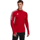 Adidas Condivo 22 HalfZip Sweatshirt Rot Weiss || Größe S