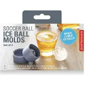 Kikkerland - Soccer Ball Ice Ball Molds (CU343)