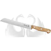 Due Cigni Tuscany 2C761-20OL Brotmesser 20 cm Olivenholz