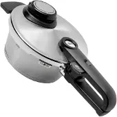 Fissler Schnellbratpfanne Vitavit Premium 1,8 L – Edelstahl, Induktion, 4 Garstufen, inkl. Einsatz