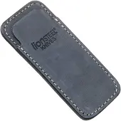 Lionsteel 900FDV3 BL Lederscheide mit Pocketclip, blau
