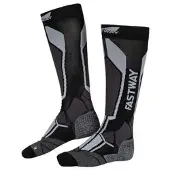 FASTWAY Uni 201 Lang Socken unisex schwarz, 43-46