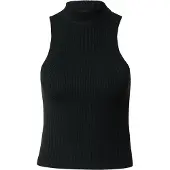 Urban Classics Short Rib Knit Turtleneck ärmelloses T-shirt
