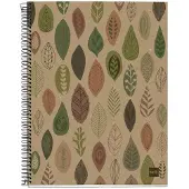 Miquelrius ECO Design NB4 ECOLEAVES Recycle A4 SQU 80g farbig (Speditionsversand)
