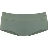 s.Oliver Bikini-Hotpants "Spain", Damen, Gr. 36, N-Gr, grün (oliv), Microfaser, Polyamid, unifarben, Badehosen Bikini-Hotpants, unifarben, Topseller