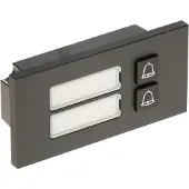 Dahua Technology VTO4202FB-MB2, Ruftasten-Modul, Schwarz, Europe, VTO4202FB, 1000 mm, 30,5 mm