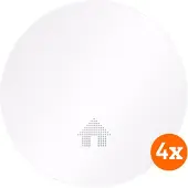 Elro Rauchmelder FS4610 Creme (10 Jahre) 4er-Pack