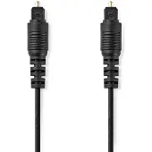 Nedis Optisches Kabel 1,00m Schwarz